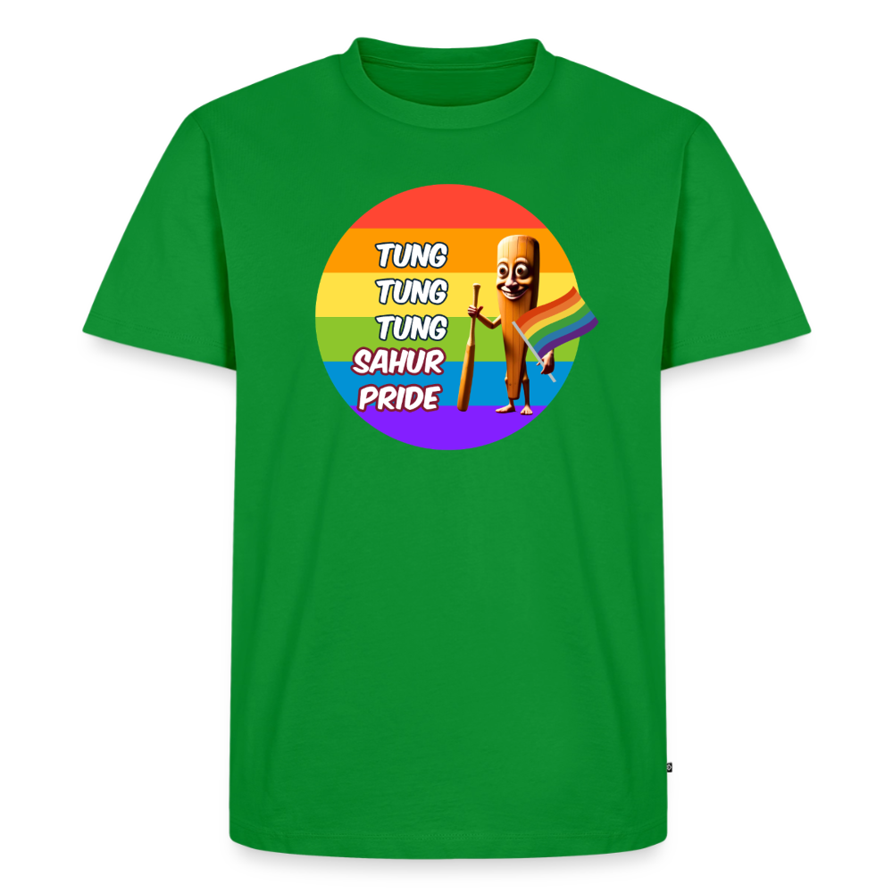 Tung Tung Tung Sahur Pride Premium T-Shirt - Grün