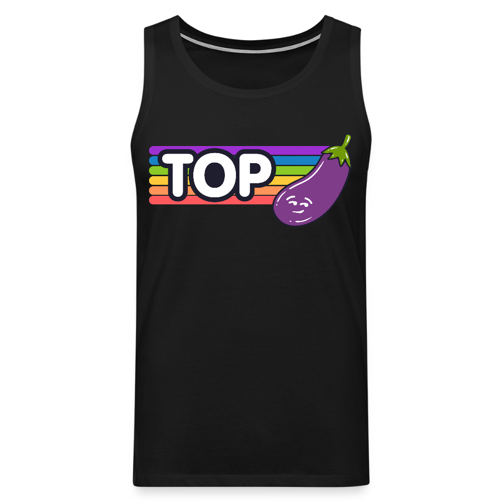 Top Gay | Pride Premium Tank Top - Schwarz