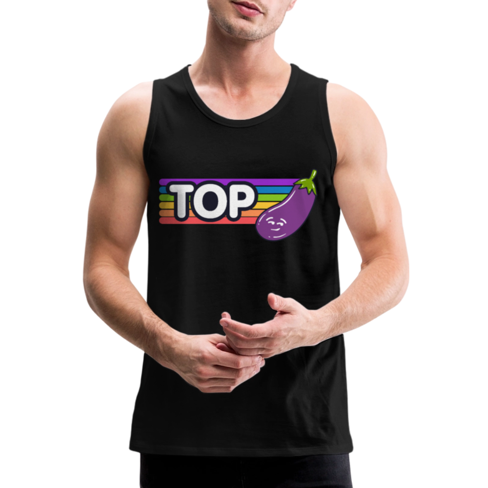 Top Gay | Pride Premium Tank Top - Schwarz