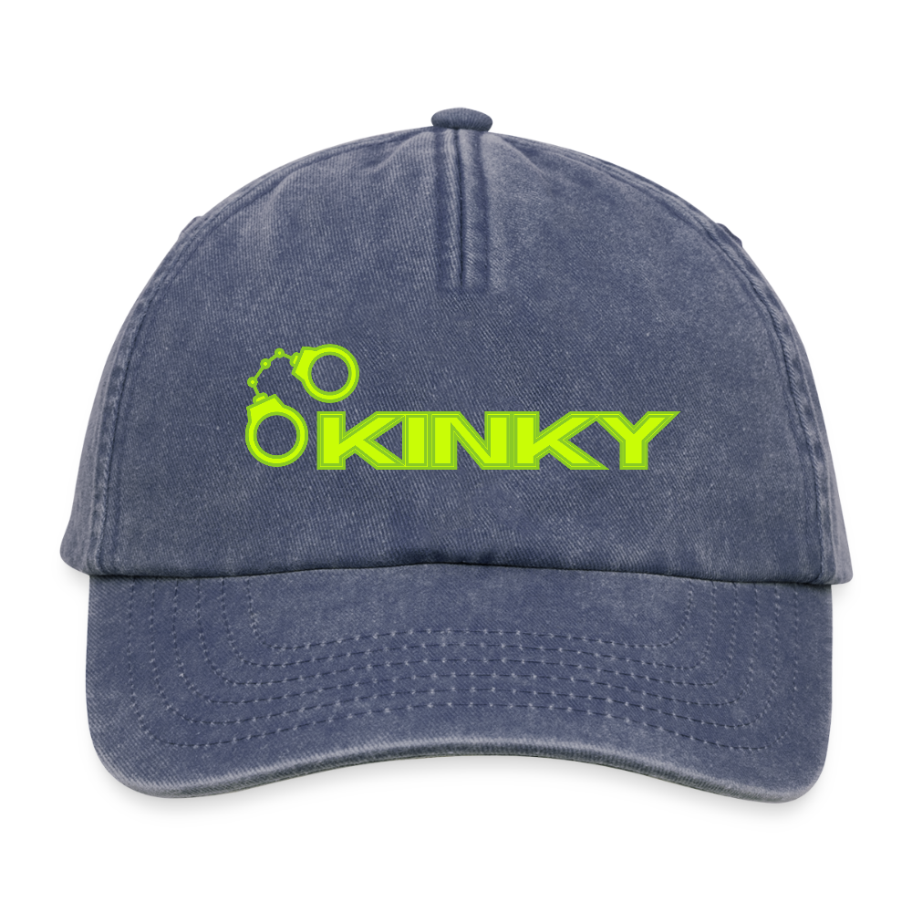 KINKY | Kink Fetish Pride Vintage Cap - Vintage Denim