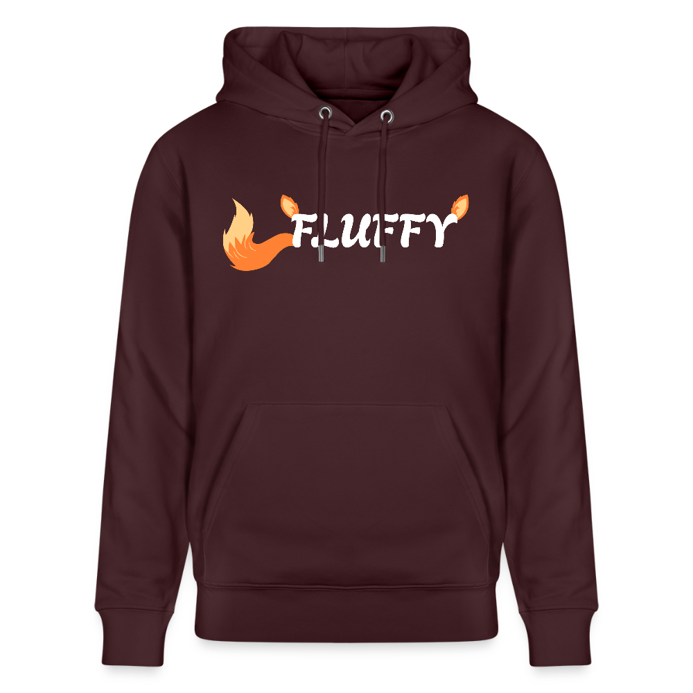 FLUFFY | Furry Pride Bio-Hoodie Unisex - Maroon