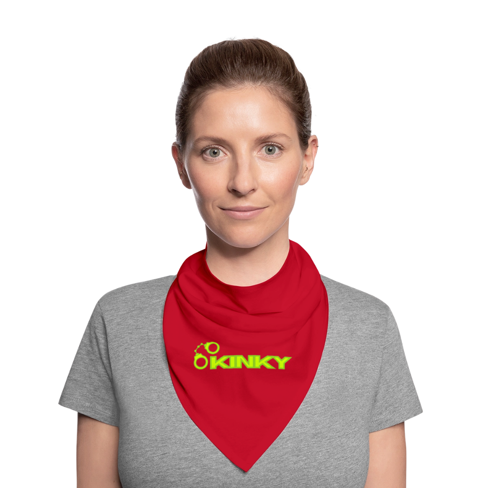 KINKY | Kink Fetish Pride Bandana - Rot