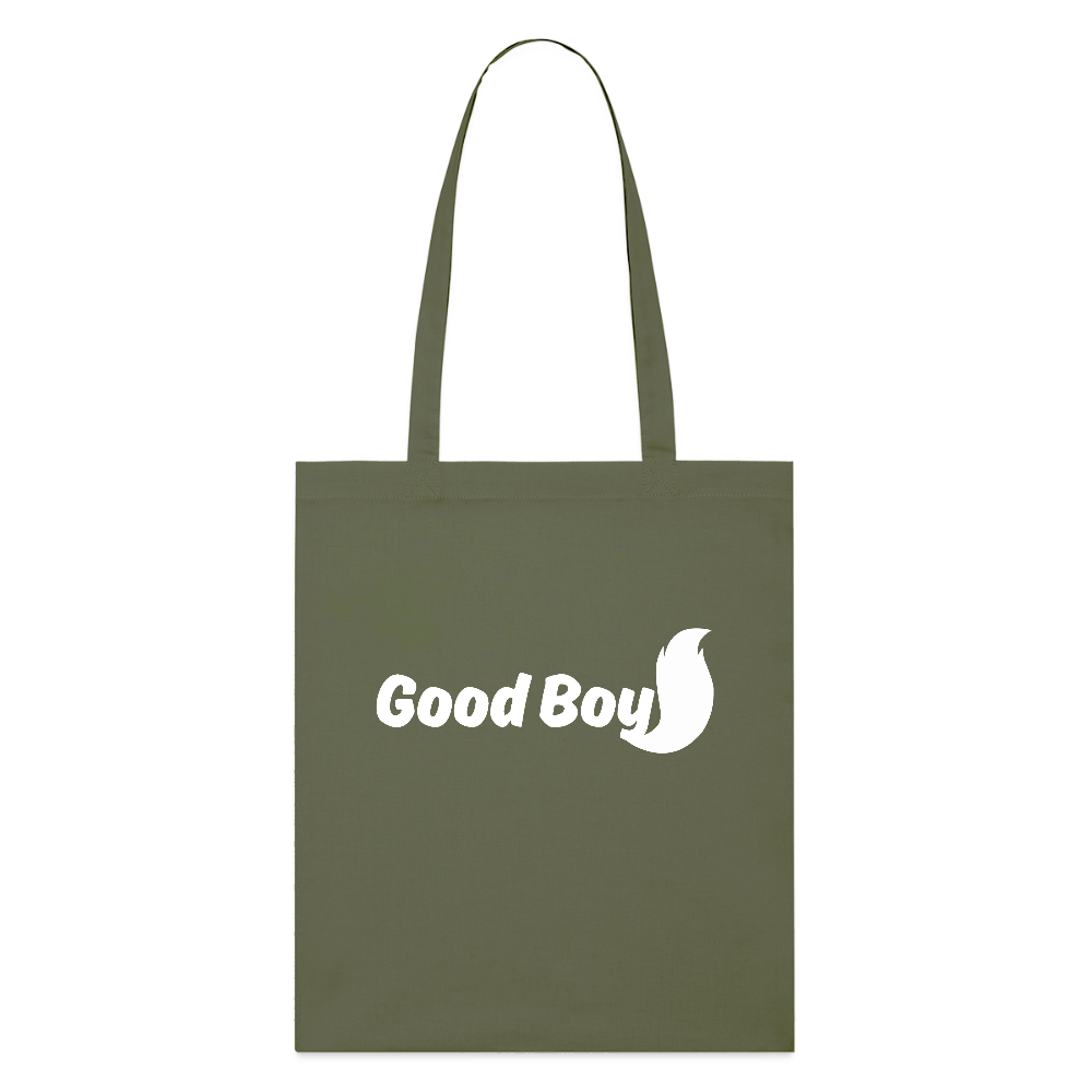 Good Boy | Furry / Puppy Pride Bio-Stoffbeutel - Khaki