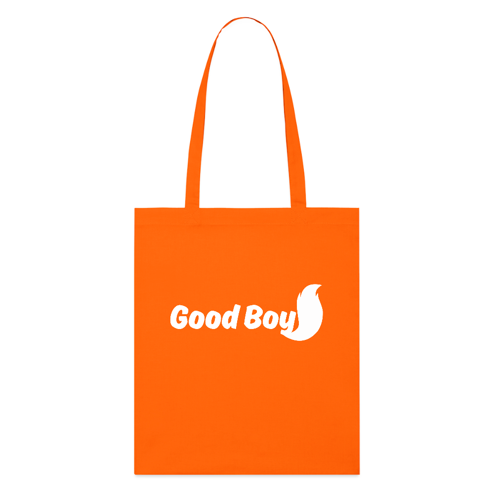 Good Boy | Furry / Puppy Pride Bio-Stoffbeutel - Tieforange