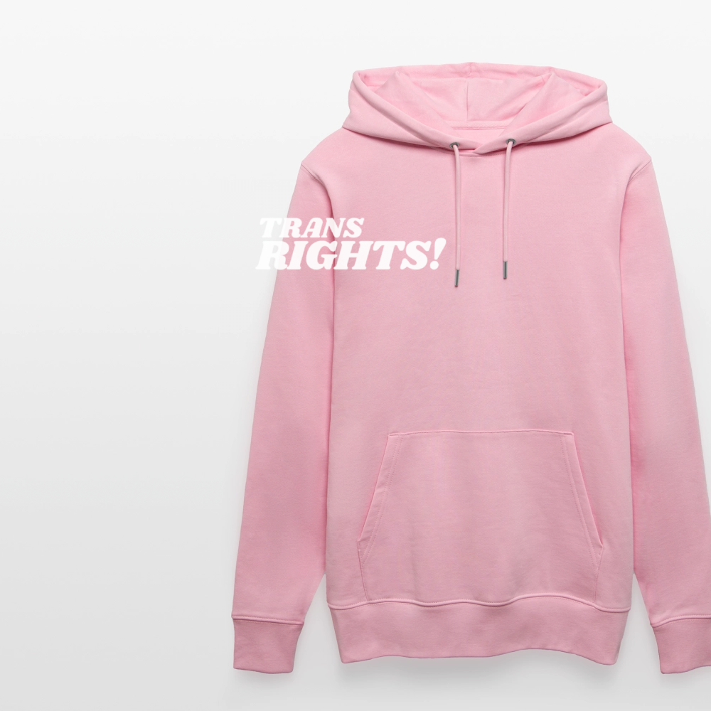 Trans Rights! | Pride Bio-Hoodie Unisex - Hellrosa