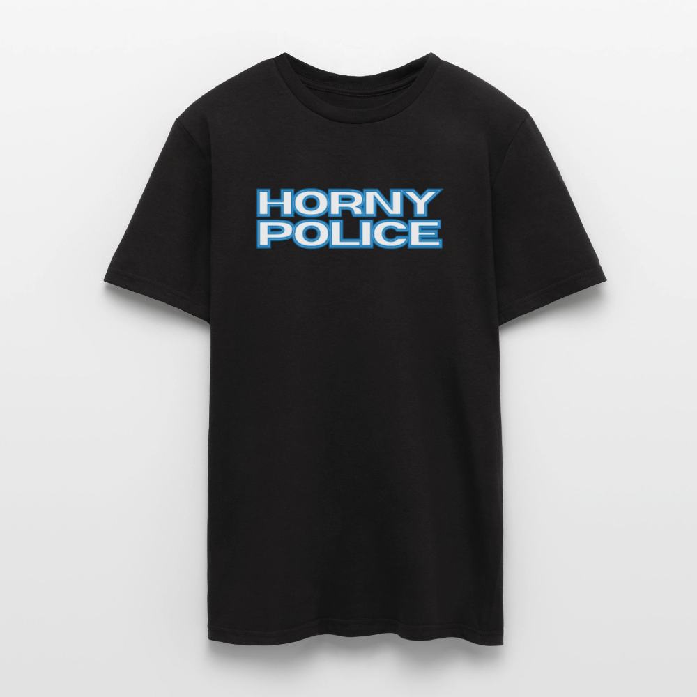 HORNY POLICE | Kink Fetish Pride T-Shirt - Schwarz