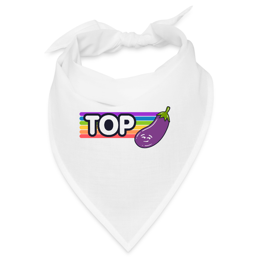 Top Gay | Pride Bandana - Weiß