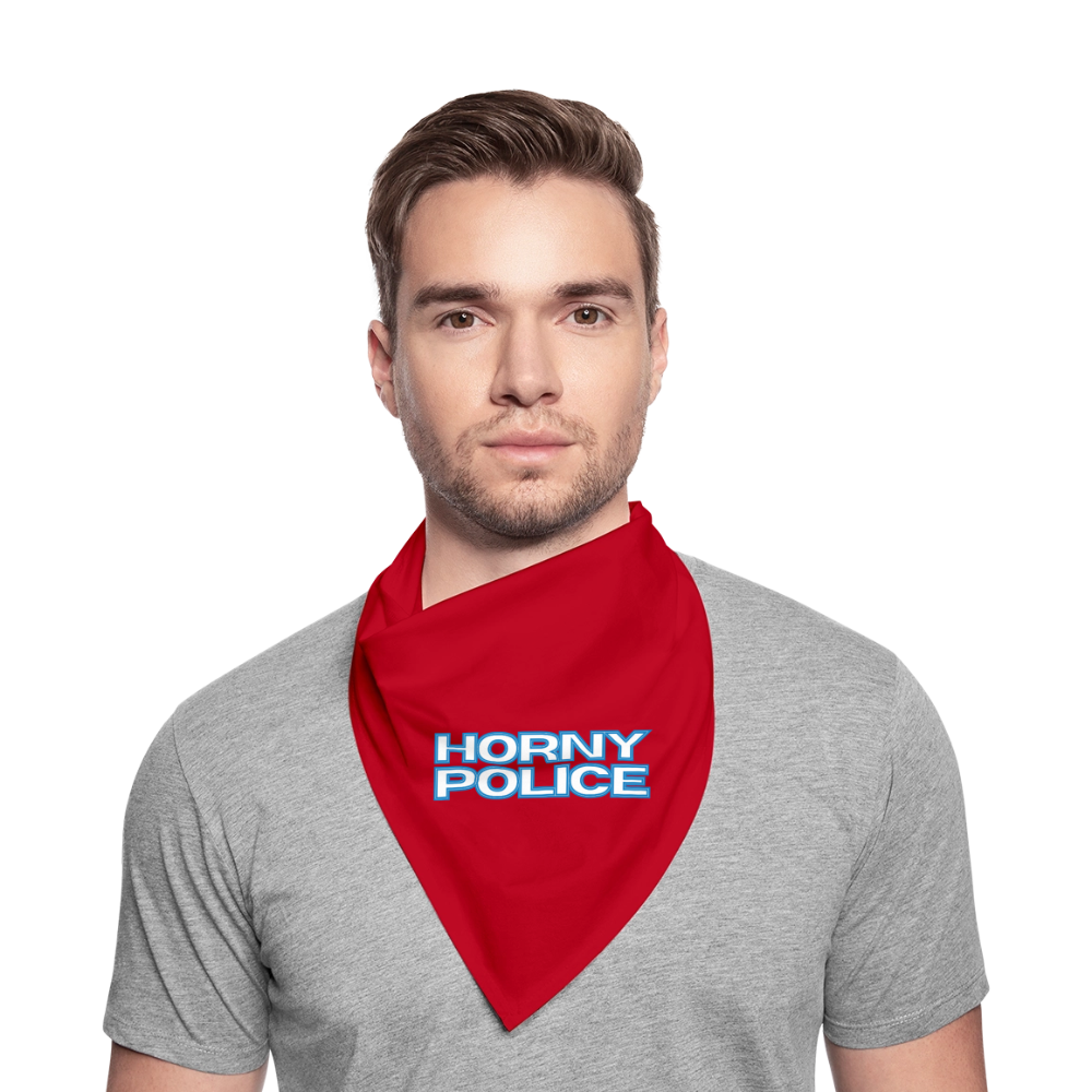 HORNY POLICE | Kink Fetish Pride Bandana - Rot