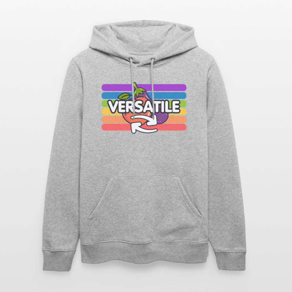 Versatile Gay | Pride Bio-Hoodie Unisex - Grau meliert
