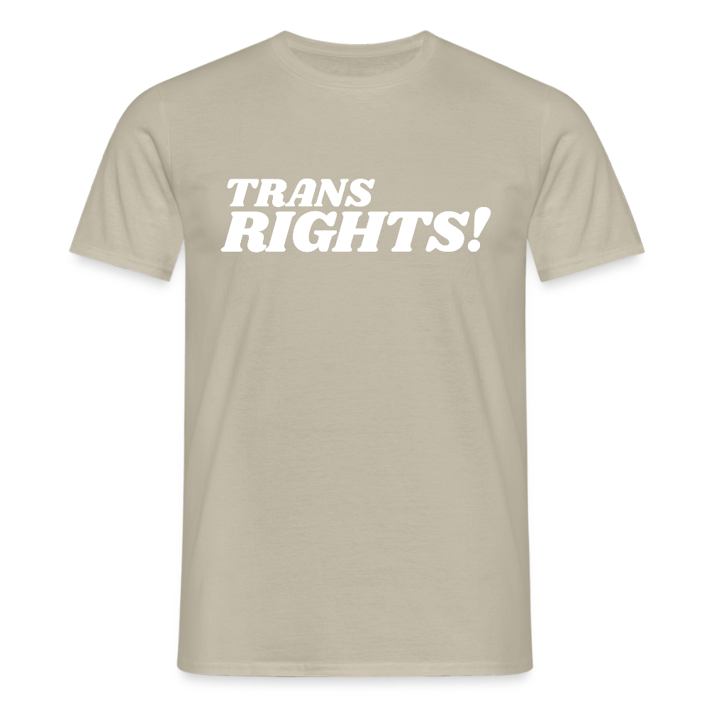 Trans Right! | Pride T-Shirt - Sandbeige