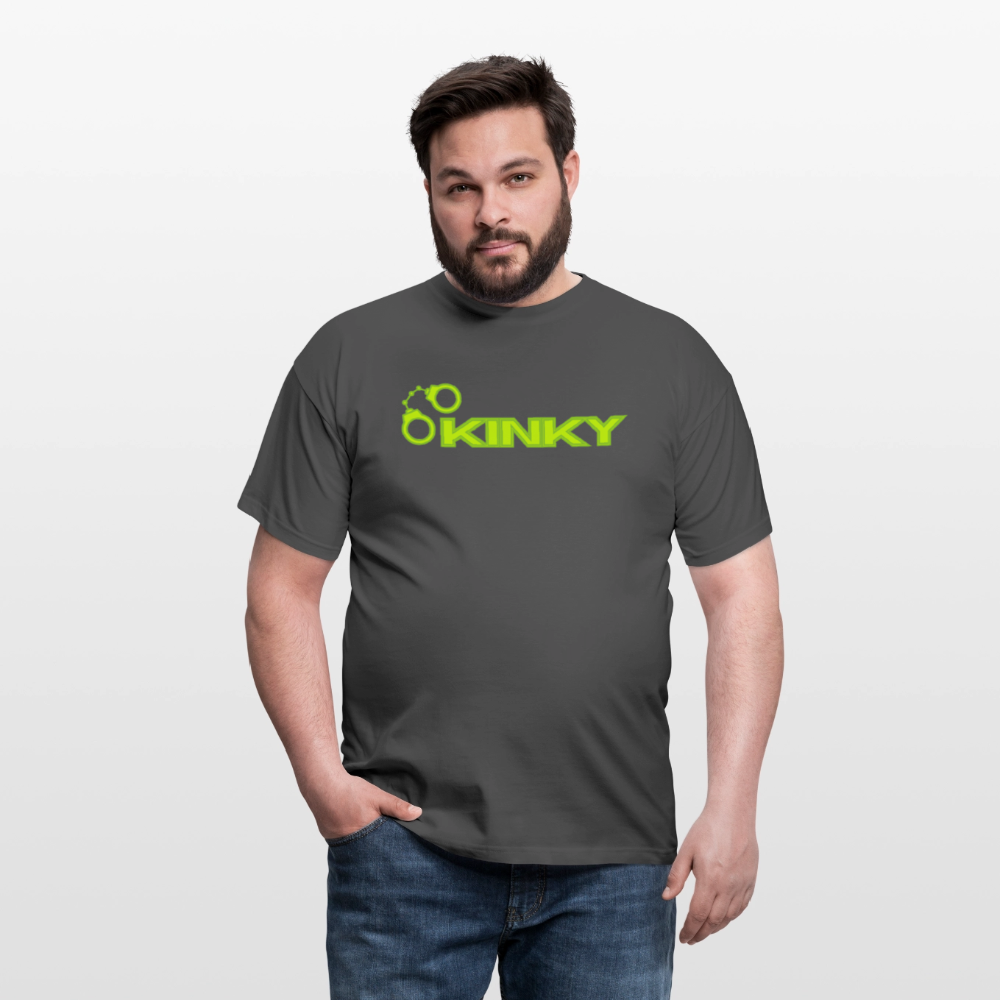 KINKY | Kink Fetish Pride T-Shirt - Anthrazit