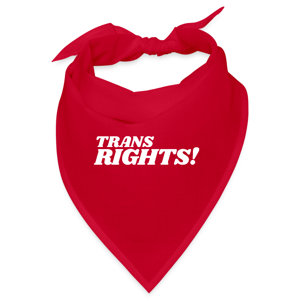 Trans Rights! | Pride Bandana - Rot
