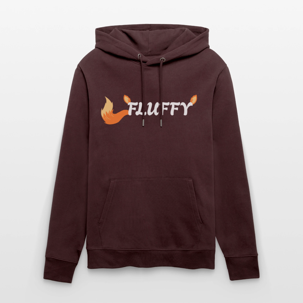 FLUFFY | Furry Pride Bio-Hoodie Unisex - Maroon