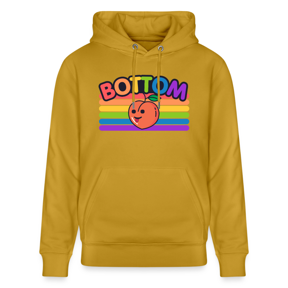 Bottom Gay | Pride Bio-Hoodie Unisex - Ocker