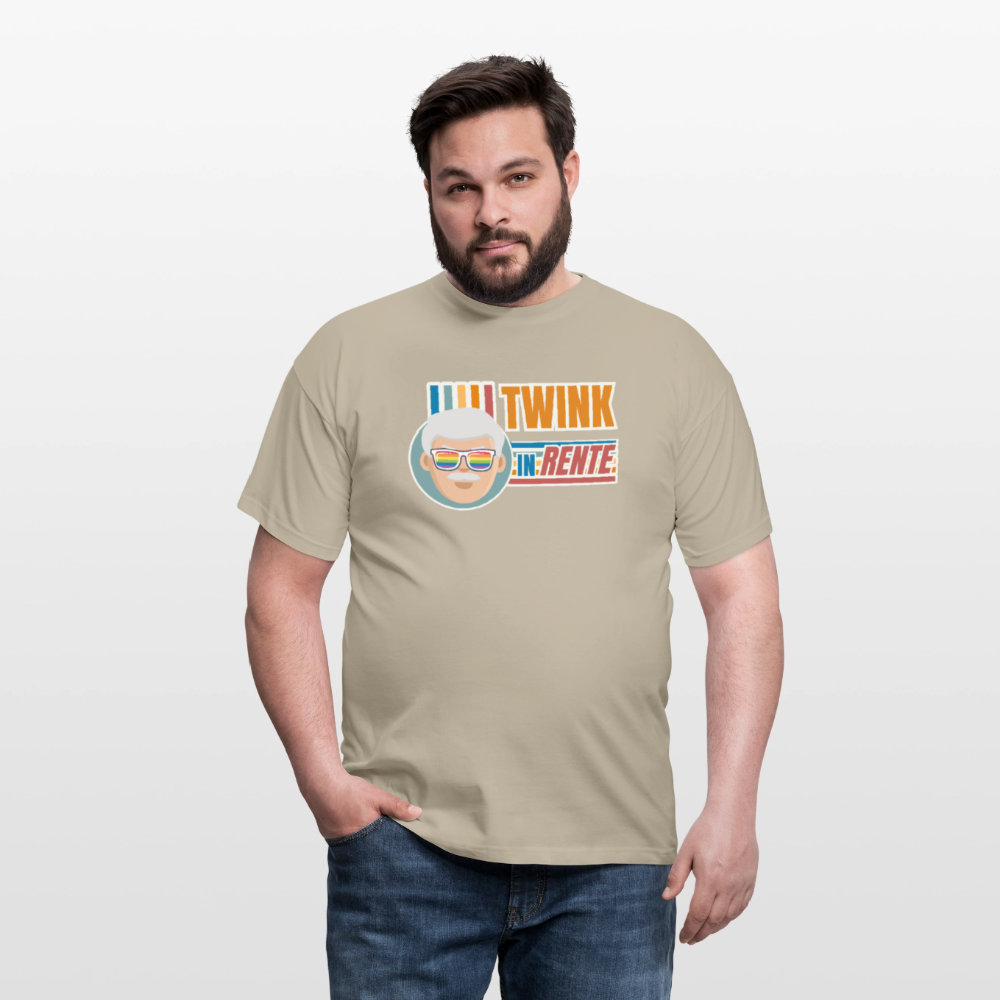 Twink in Rente! | Pride T-Shirt - Sandbeige