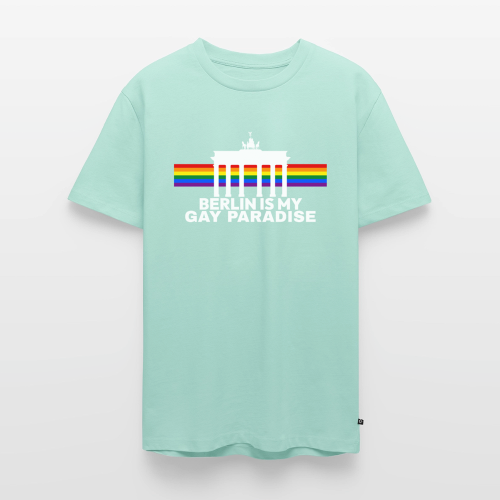 BERLIN IS MY GAY PARADISE Premium Pride T-Shirt - Mint