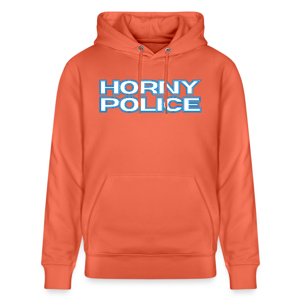 HORNY POLICE | Kink Fetish Pride Bio-Hoodie Unisex - Hellrot