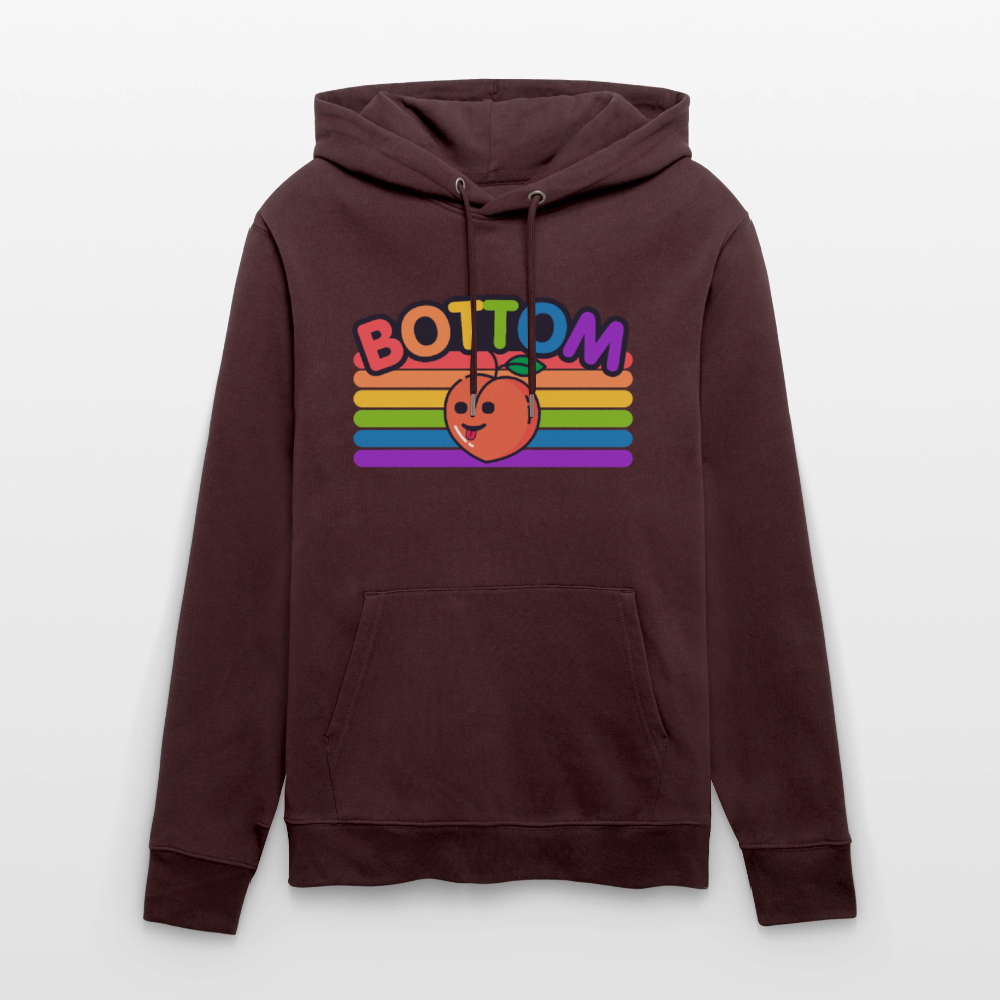 Bottom Gay | Pride Bio-Hoodie Unisex - Maroon