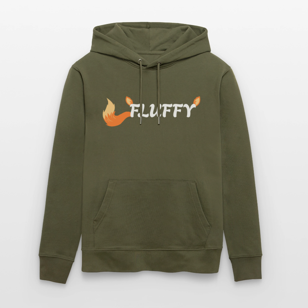 FLUFFY | Furry Pride Bio-Hoodie Unisex - Khaki Grün