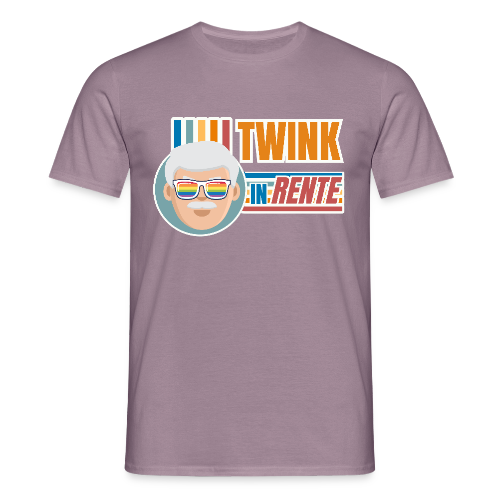 Twink in Rente! | Pride T-Shirt - Lilagrau