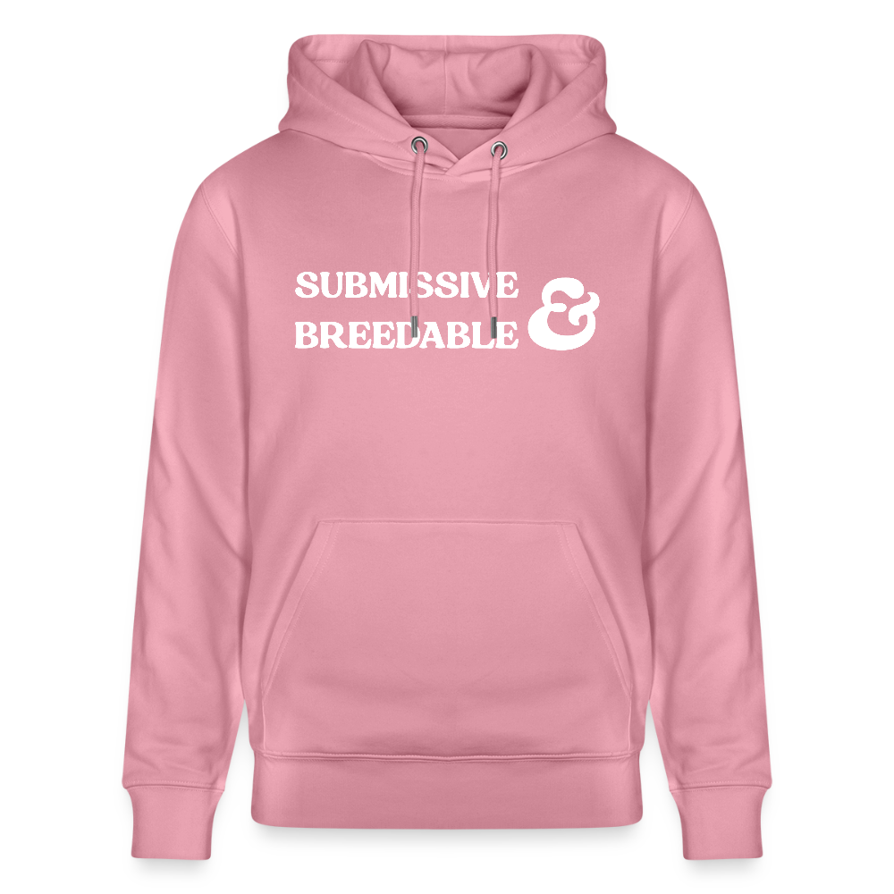 Submissive & Breedable | Kink Fetish Pride Bio-Hoodie Unisex - Lila Traum