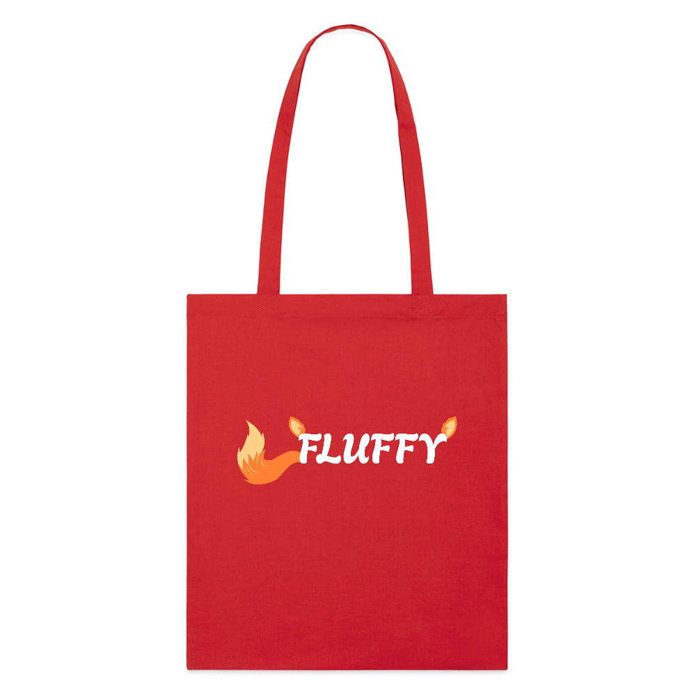 FLUFFY | Furry Pride Bio-Stoffbeutel - Rot