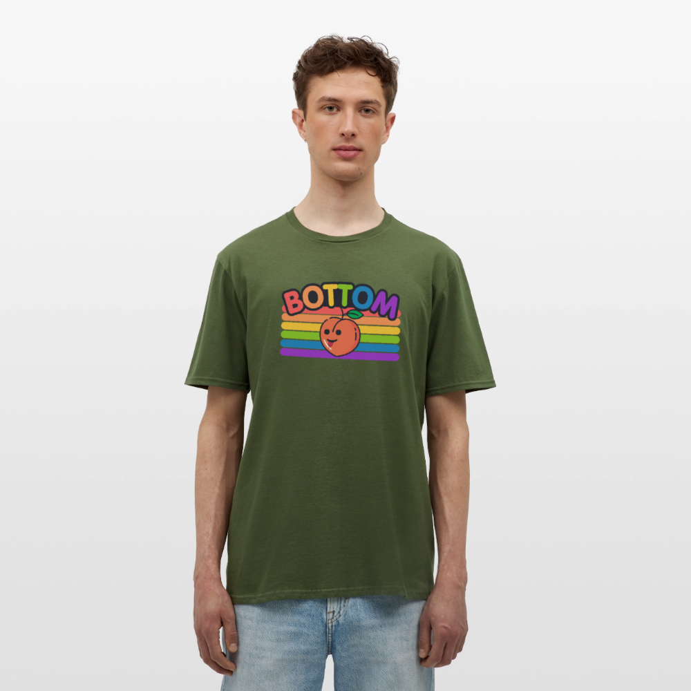 Gay Bottom | Pride T-Shirt - Militärgrün