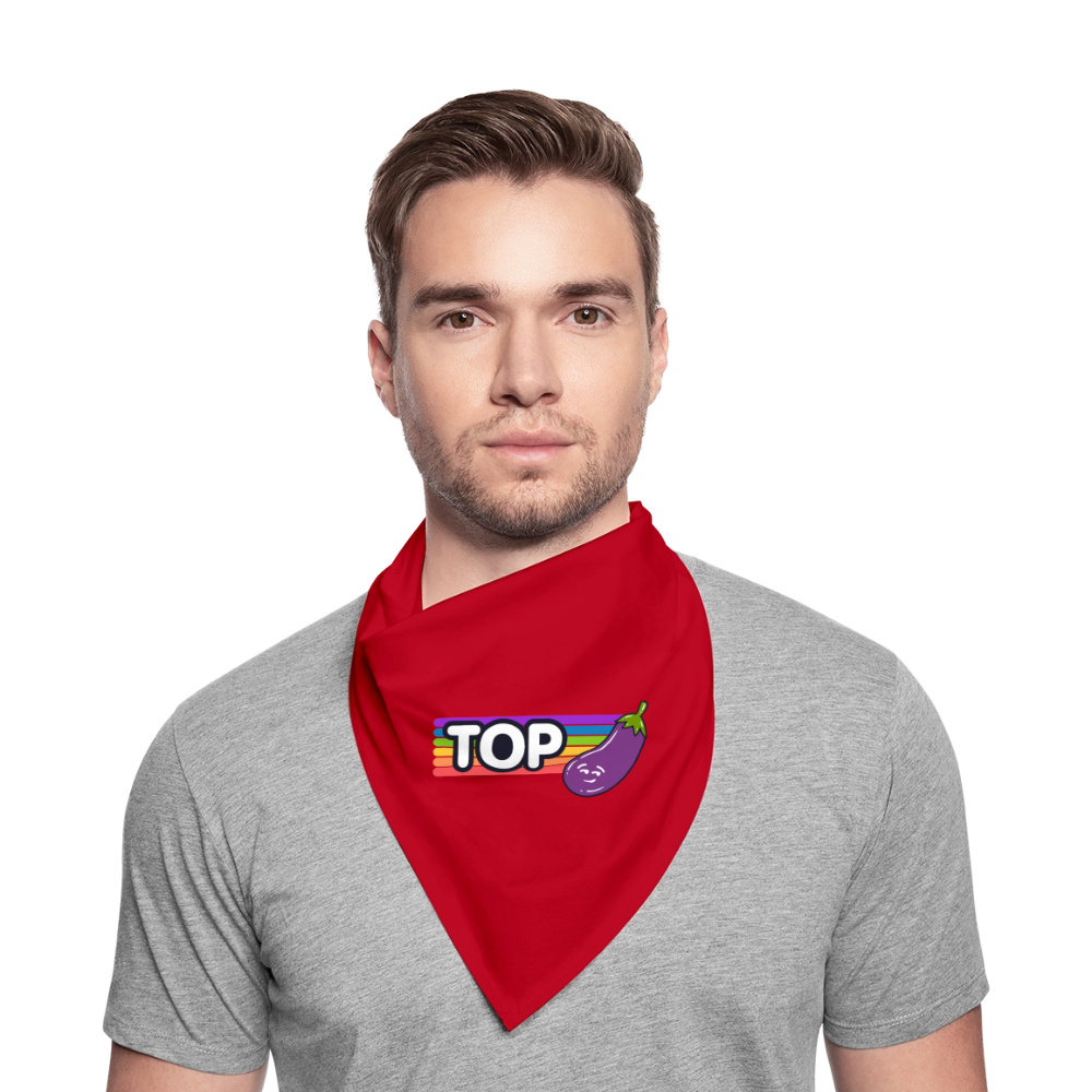 Top Gay | Pride Bandana - Rot