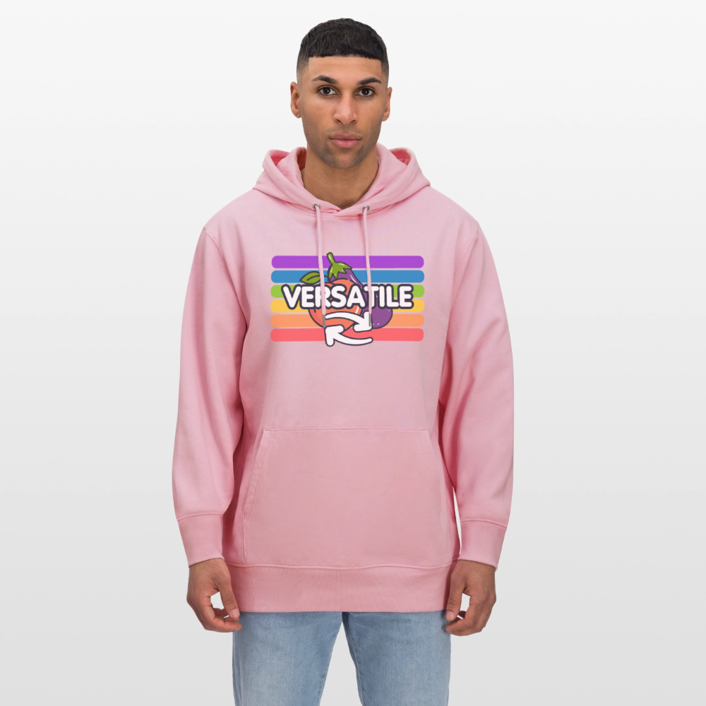 Versatile Gay | Pride Bio-Hoodie Unisex - Hellrosa