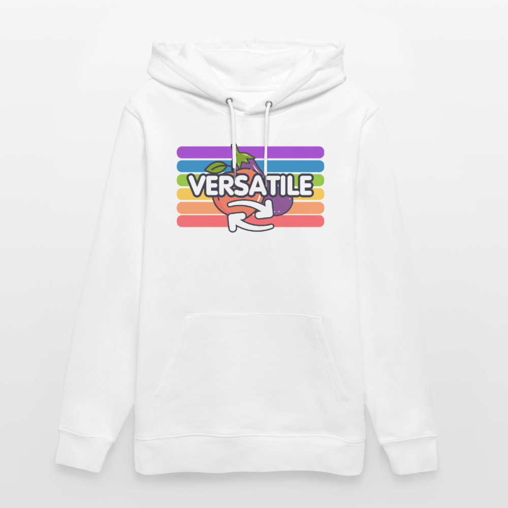 Versatile Gay | Pride Bio-Hoodie Unisex - Weiß
