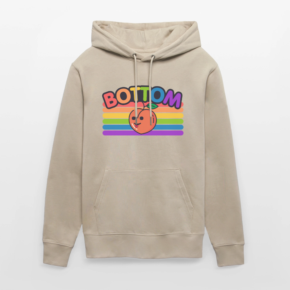 Bottom Gay | Pride Bio-Hoodie Unisex - Beige