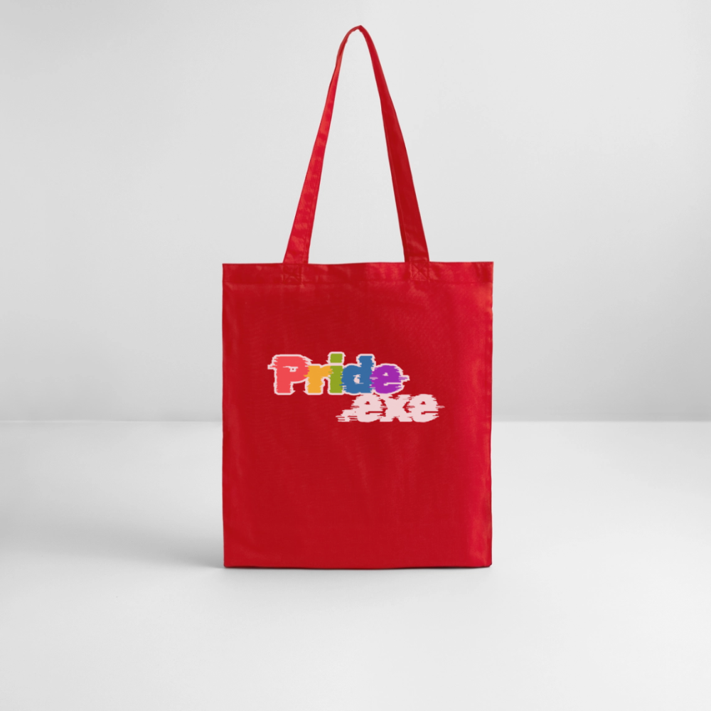 Pride.exe | Pride Bio-Stoffbeutel - Rot