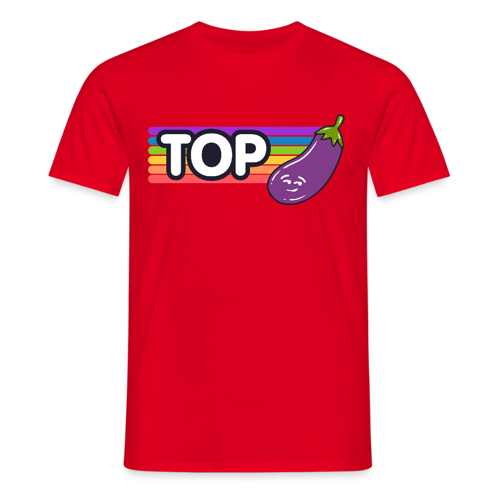 Top Gay | Pride T-Shirt - Rot