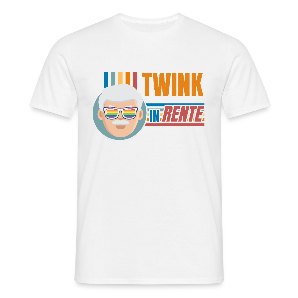 Twink in Rente! | Pride T-Shirt - Weiß
