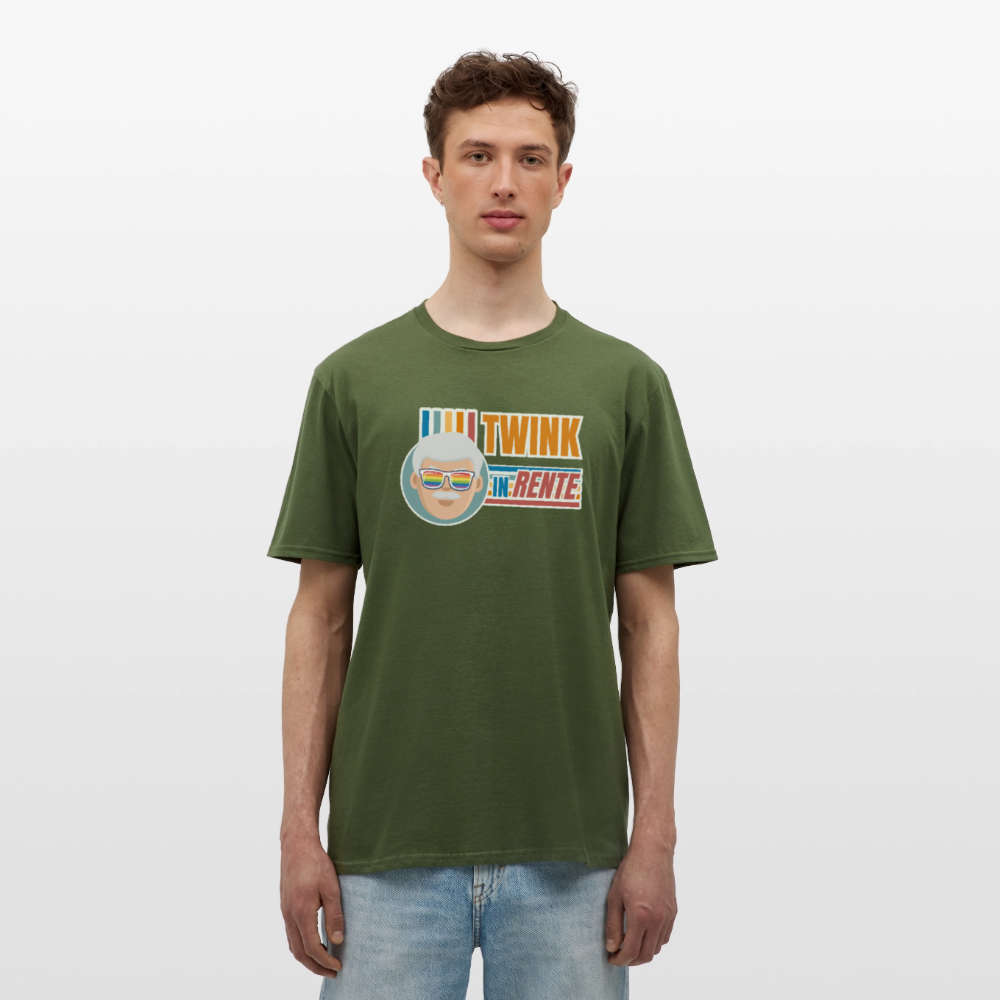 Twink in Rente! | Pride T-Shirt - Militärgrün