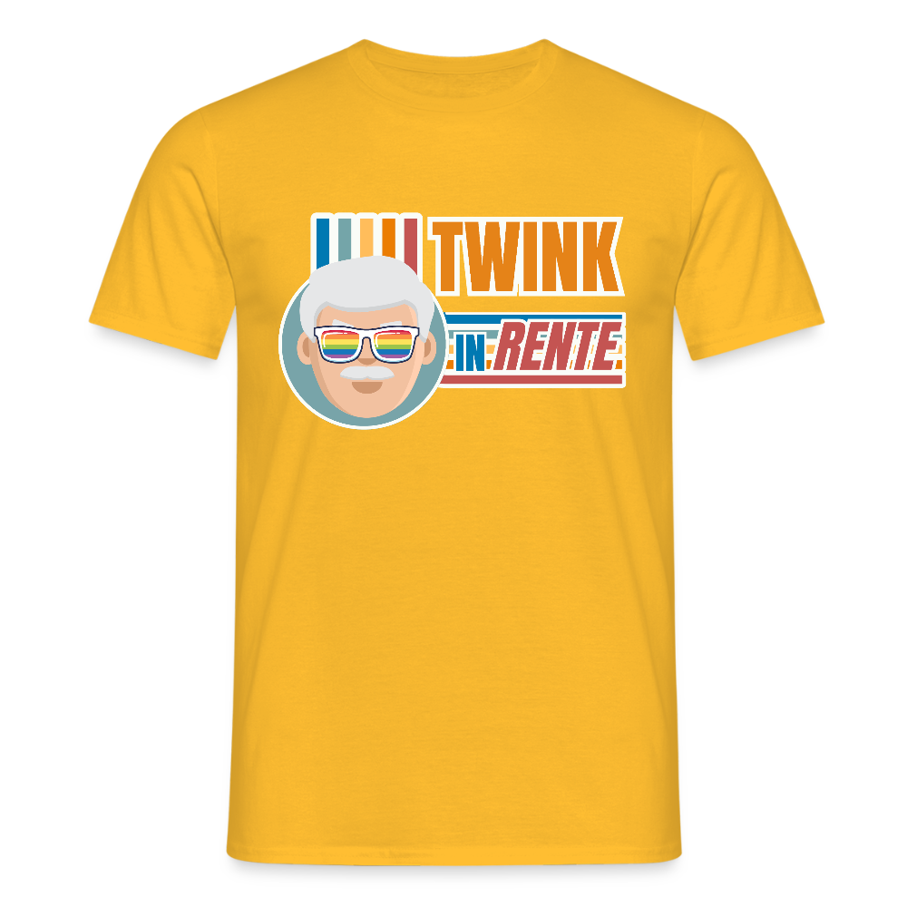 Twink in Rente! | Pride T-Shirt - Gelb