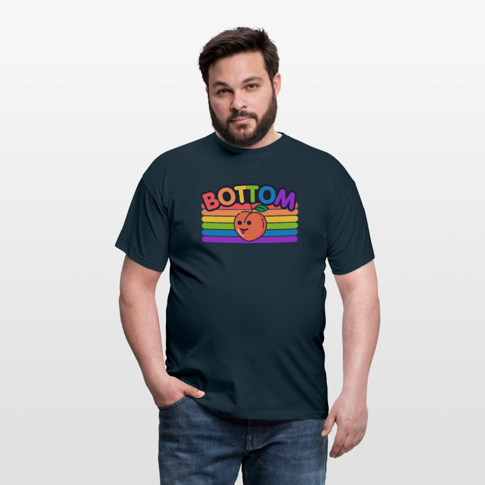 Gay Bottom | Pride T-Shirt - Navy