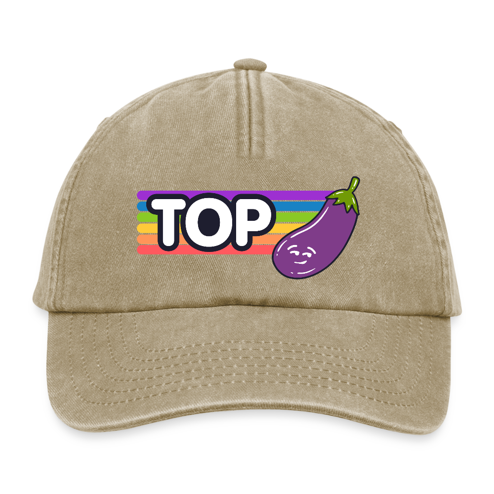Top Gay | Pride Vintage Cap - Vintage Beige