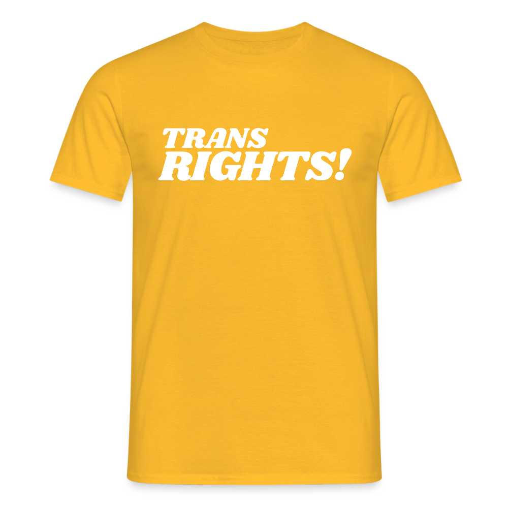 Trans Right! | Pride T-Shirt - Gelb