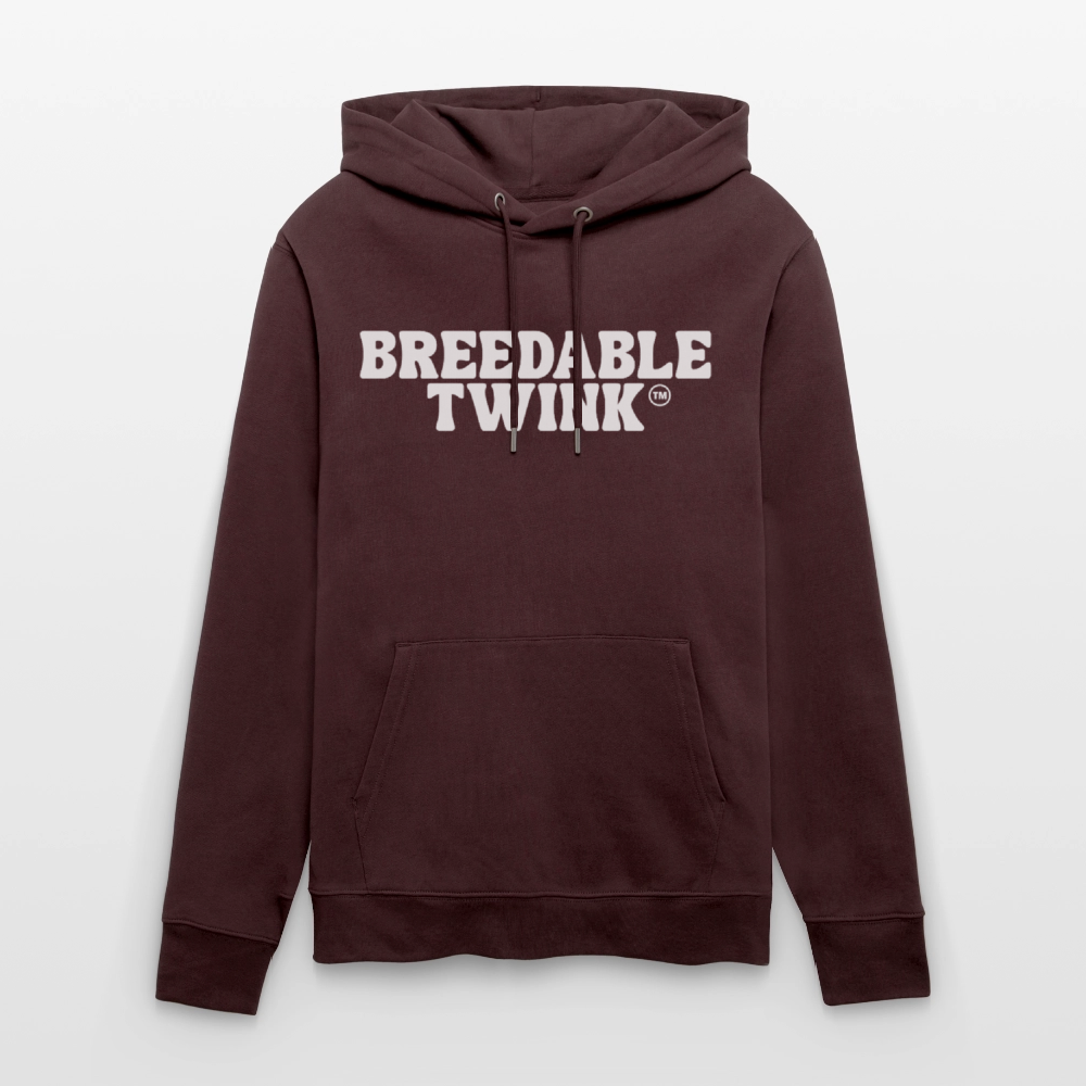 Breedable Twink™ | Kink Fetish Pride Bio-Hoodie Unisex - Maroon