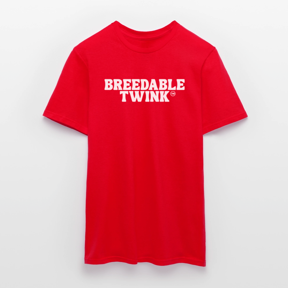 Breedable Twink™ | Kink Fetish Pride T-Shirt - Rot