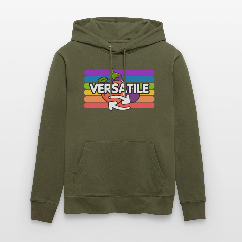 Versatile Gay | Pride Bio-Hoodie Unisex - Khaki Grün