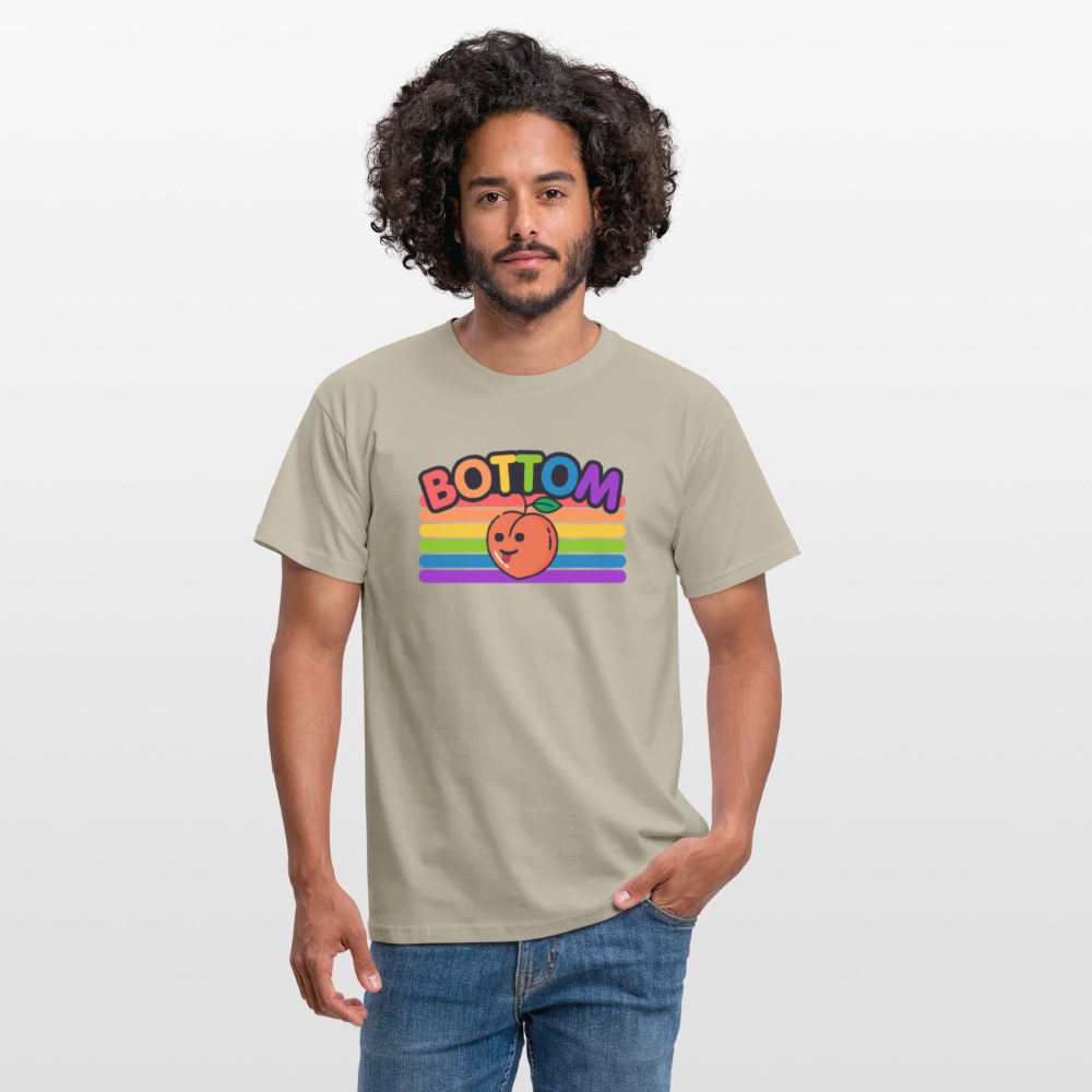 Gay Bottom | Pride T-Shirt - Sandbeige