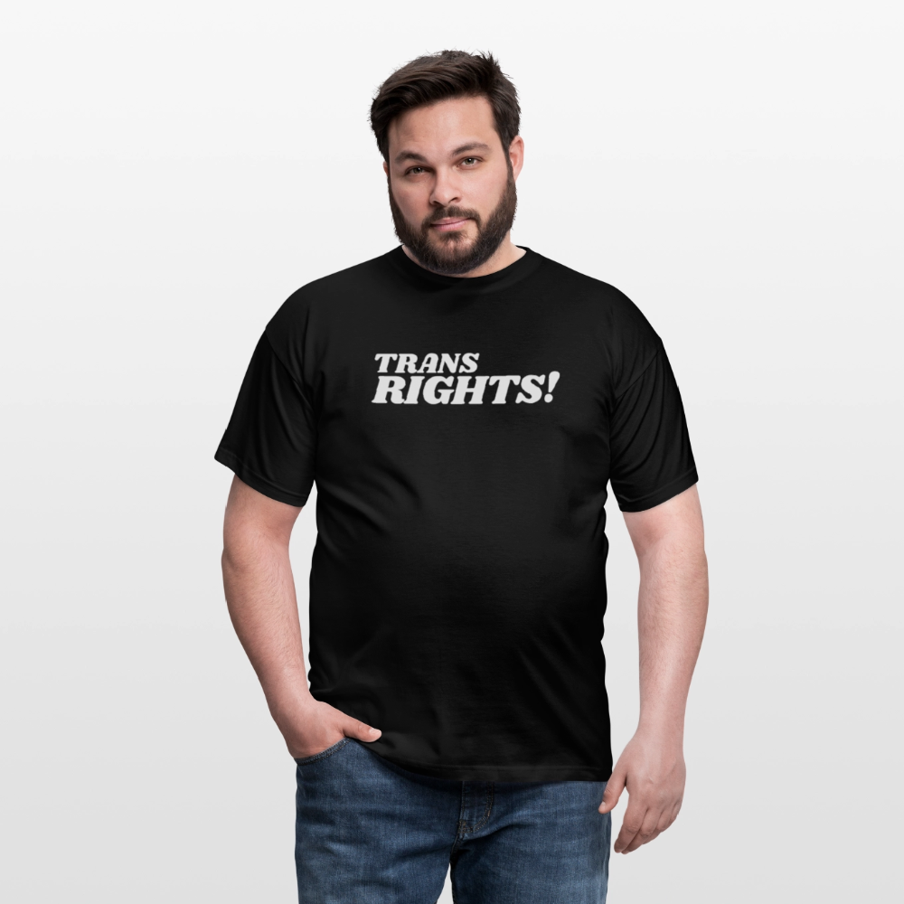 Trans Right! | Pride T-Shirt - Schwarz