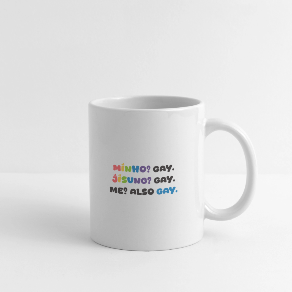 Minsung - Minho & Jisung Pride Tasse - Weiß