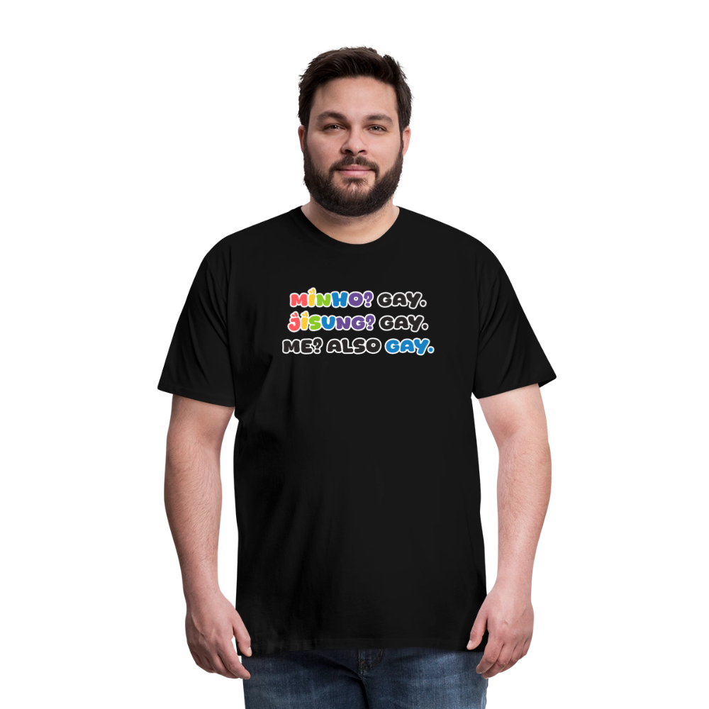 Minsung - Minho & Jisung - Pride T-Shirt - Schwarz