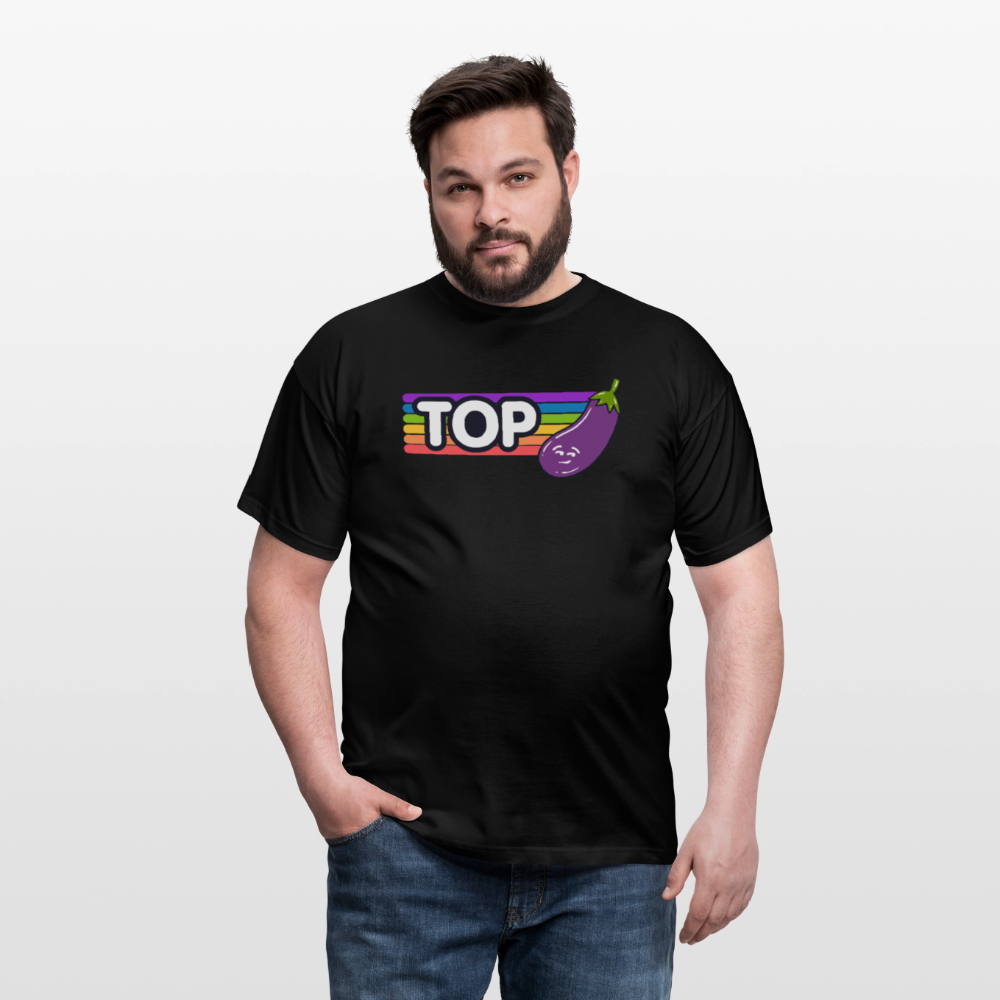 Top Gay | Pride T-Shirt - Schwarz