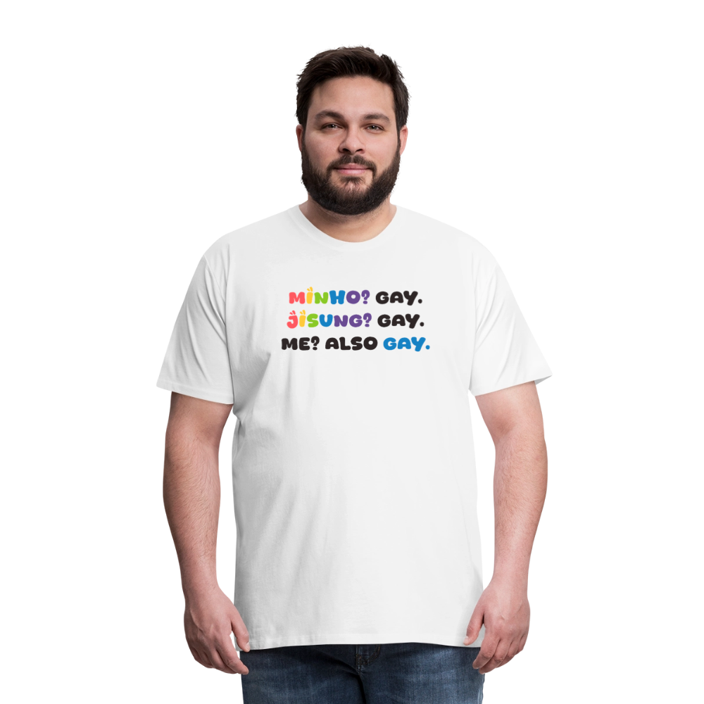 Minsung - Minho & Jisung - Pride T-Shirt - Weiß