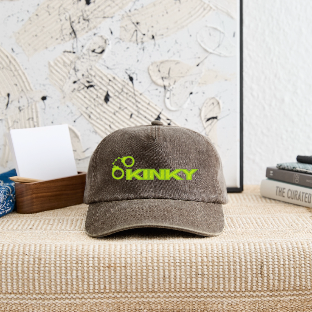 KINKY | Kink Fetish Pride Vintage Cap - Vintage Braun