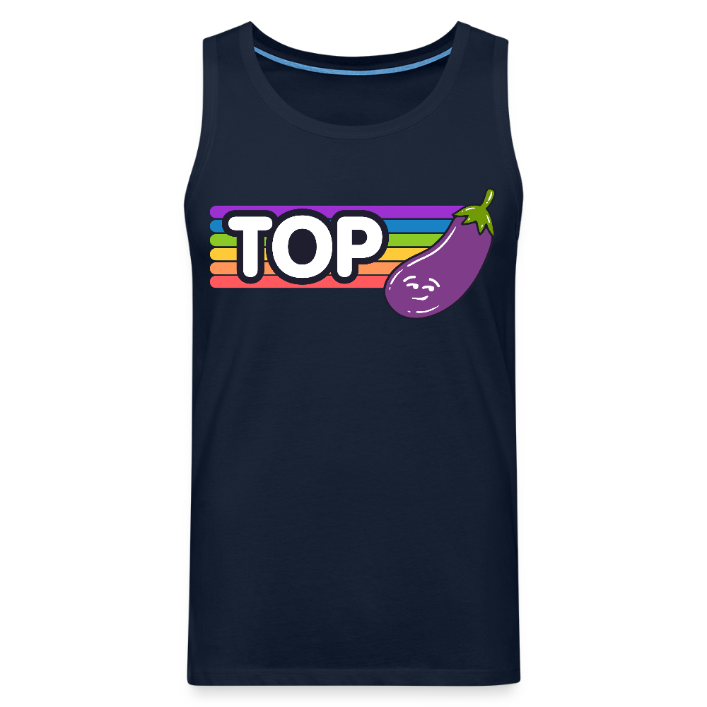 Top Gay | Pride Premium Tank Top - Navy